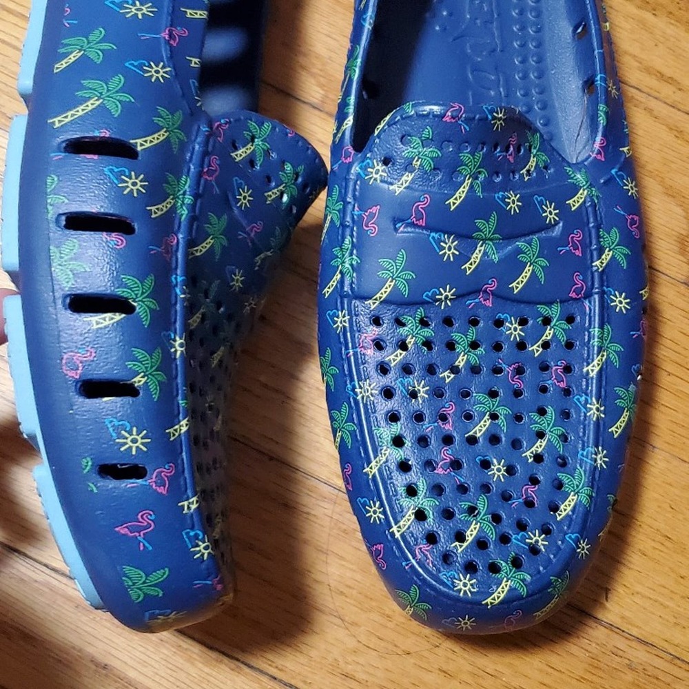 Floafers Tropical Party Country Club Driver Loafer size 8